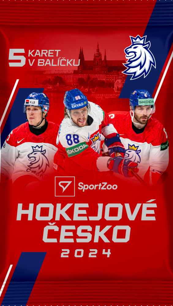2024 SportZoo Hokejové Česko Hockey Hobby Balíček